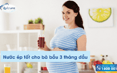 Nước ép tốt cho bà bầu 3 tháng đầu: Lựa chọn hoàn hảo cho mẹ và bé